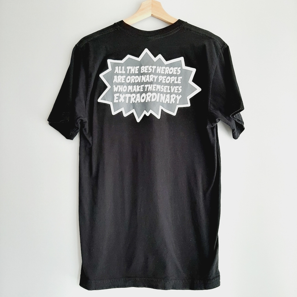 🍒 STARBUCKS CANADA American Apparel Maple Leaf Coffee T-shirt Sz M - Picture 6 of 11